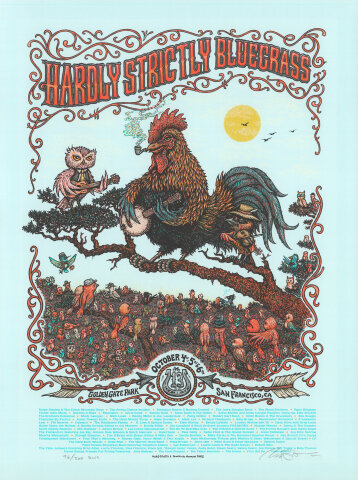 Hardly Strictly Bluegrass Festival Poster