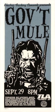 Gov't Mule Silkscreen