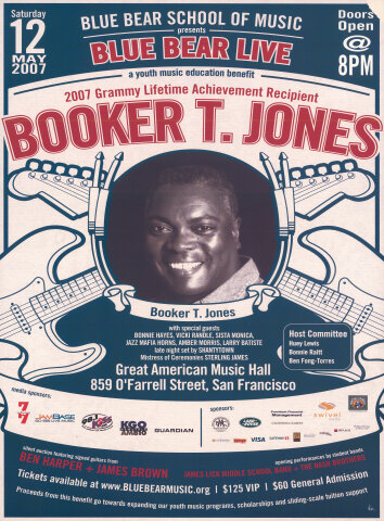 Booker T. Jones Poster