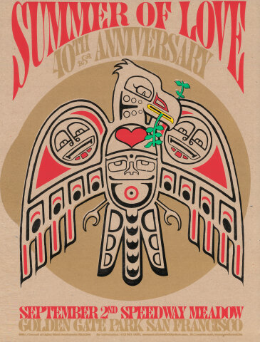 Summer of Love 40th Anniversary Silkscreen