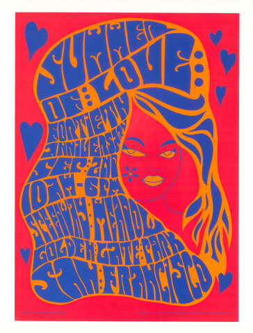 Summer of Love 40th Anniversary Silkscreen