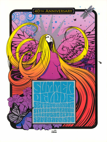 Summer of Love 40th Anniversary Silkscreen