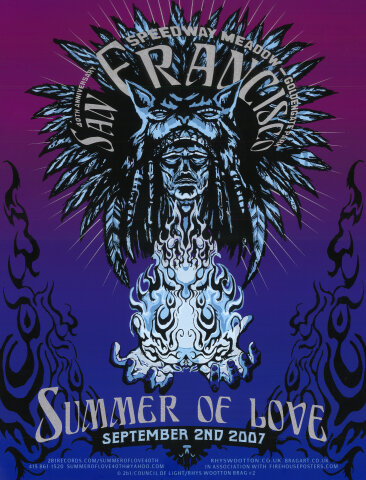 Summer of Love 40th Anniversary Silkscreen