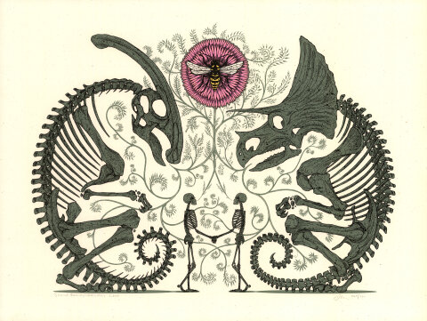 Shared Memories: Pollinators Silkscreen