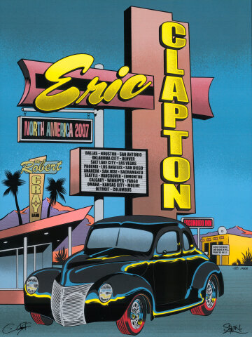 Eric Clapton Silkscreen