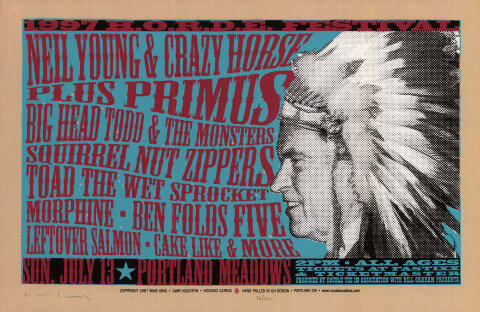 Neil Young & Crazy Horse Silkscreen