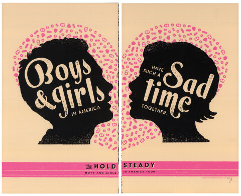 The Hold Steady Silkscreen