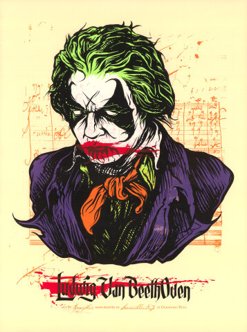 Joker - Ludwig Van Beethoven Silkscreen