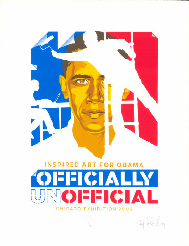 Barack Obama Silkscreen