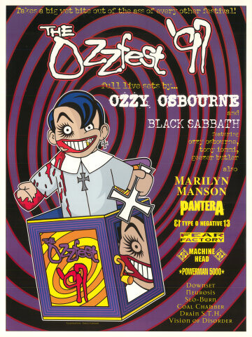 Ozzfest '97 Poster