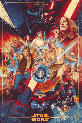 Star Wars : A New Hope Poster
