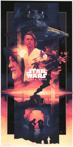 Star Wars : A New Hope Silkscreen