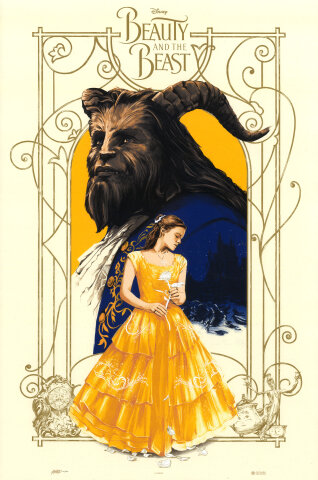 Beauty and the Beast Silkscreen