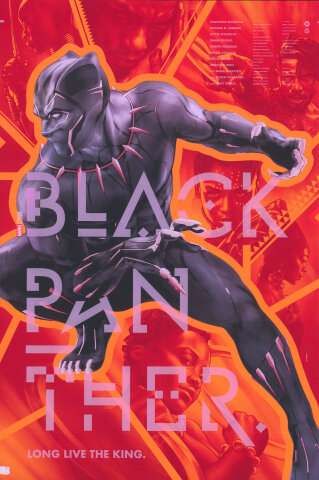 Black Panther Silkscreen