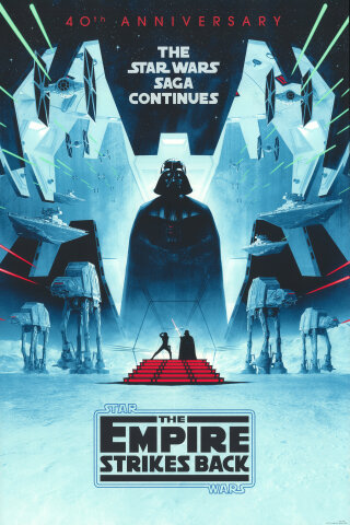 The Empire Strikes Back: 40th Anniversary Silkscreen