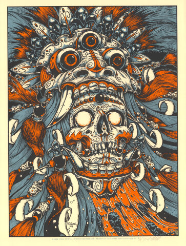 Bali Skull Silkscreen