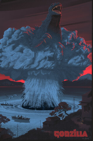 Godzilla Silkscreen