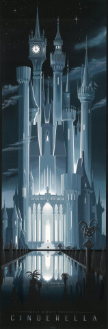 Cinderella 65th Anniversary Silkscreen