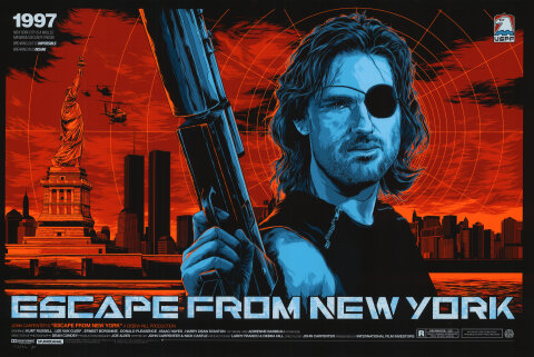 Escape From New York Silkscreen