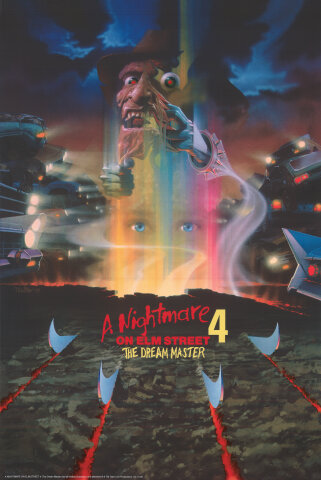 A Nightmare on Elm Street 4: The Dream Master Poster