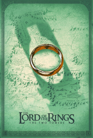 Lord of the Rings: The Two Towers Silkscreen