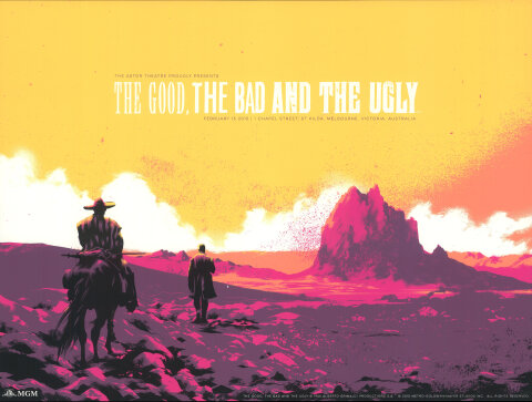 The Good, The Bad, and The Ugly Silkscreen