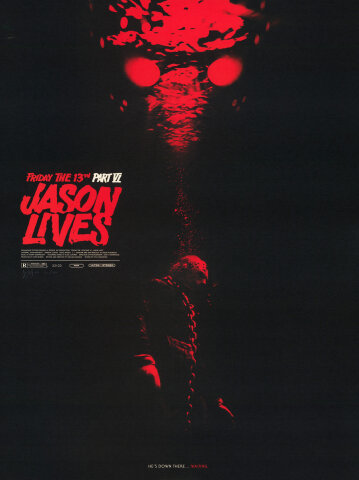 Friday the 13th: Part VI - Jason Lives Poster