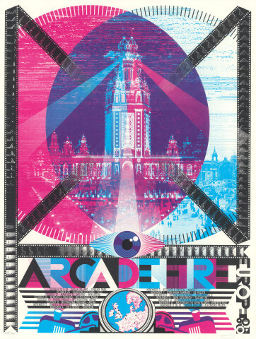 Arcade Fire Silkscreen
