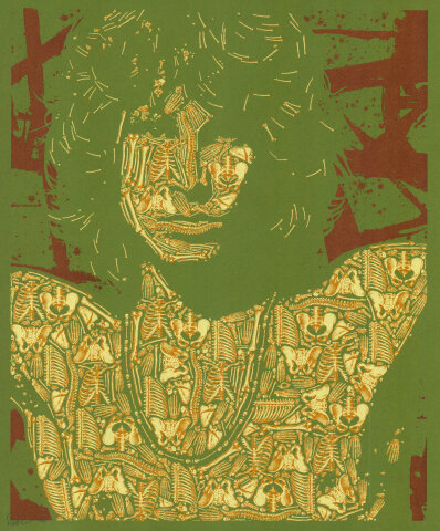 I'm Lacerta Rex Rgis, I'm Dead Silkscreen