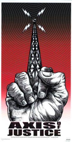 Axis of Justice Silkscreen