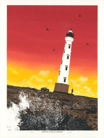 Lights Out At The Old California Silkscreen