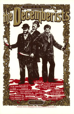 The Decemberists Silkscreen
