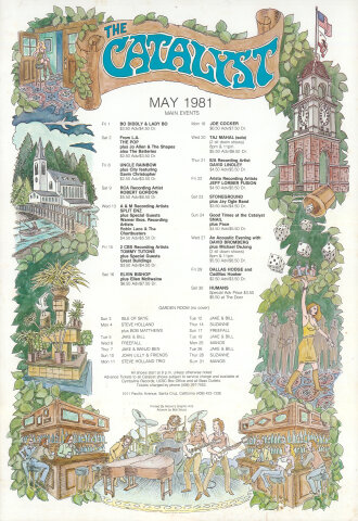 Catalyst 1981 Lineup Poster