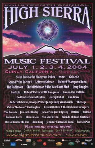 High Sierra Music Festival Poster