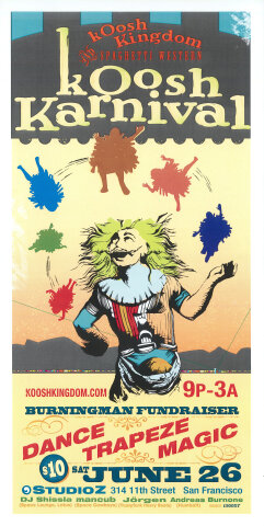 Koosh Carnival Poster