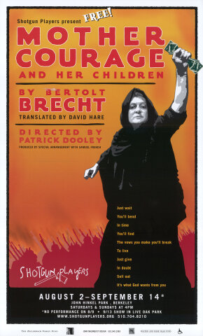 Mother Courage and Her Children Poster