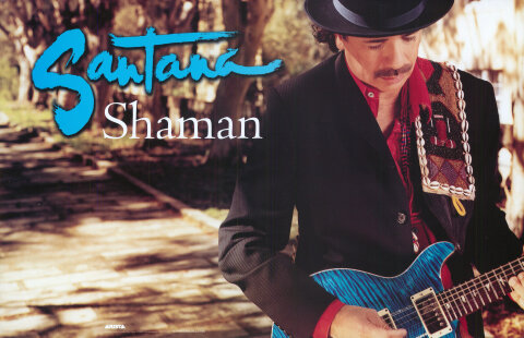 Carlos Santana Poster