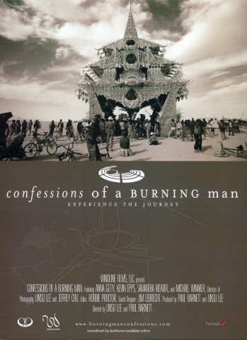 Confessions of a Burning Man Poster