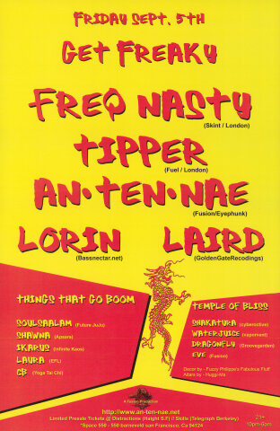 Freq Nasty Poster