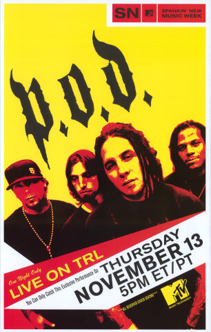 P.O.D. Poster