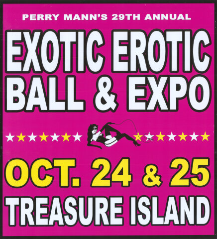 Perry Mann's 29th Annual Exotic Erotic Ball & Expo Poster