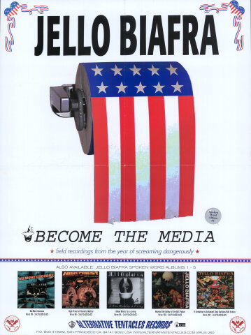 Jello Biafra Poster