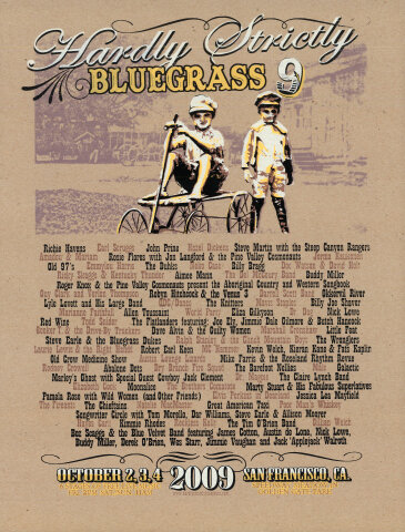 Hardly Strictly Bluegrass Festival Poster