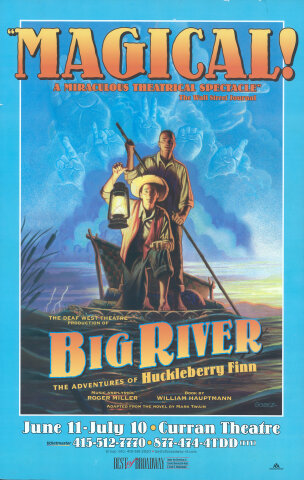 Big River: The Adventures of Huckleberry Finn Poster