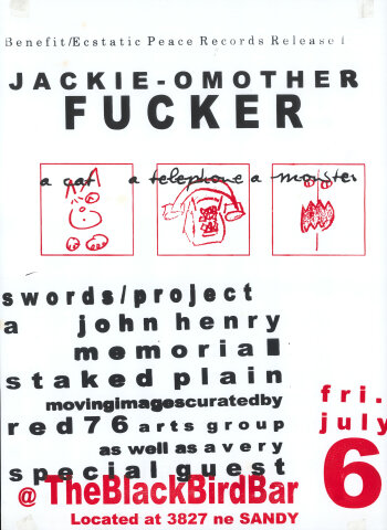 Jackie-O Motherfucker Poster