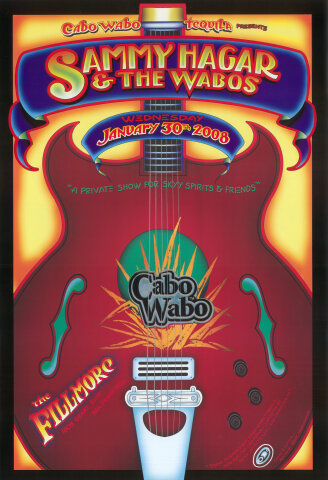 Sammy Hagar & The Wabos Poster