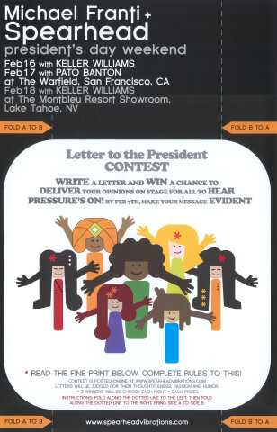 Michael Franti & Spearhead Poster