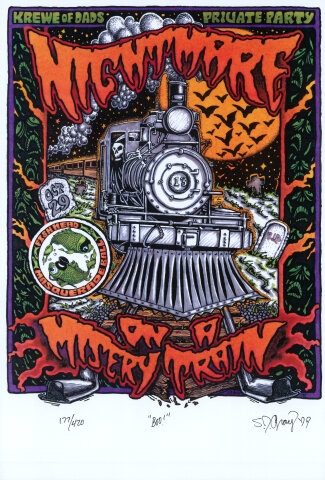 Nightmare on a Mystery Train Poster
