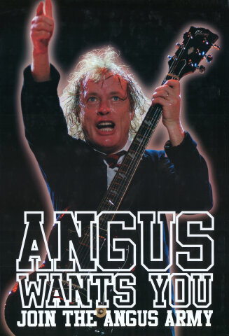 Angus Wants You Poster