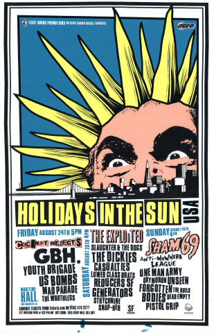 Holidays in the Sun Silkscreen